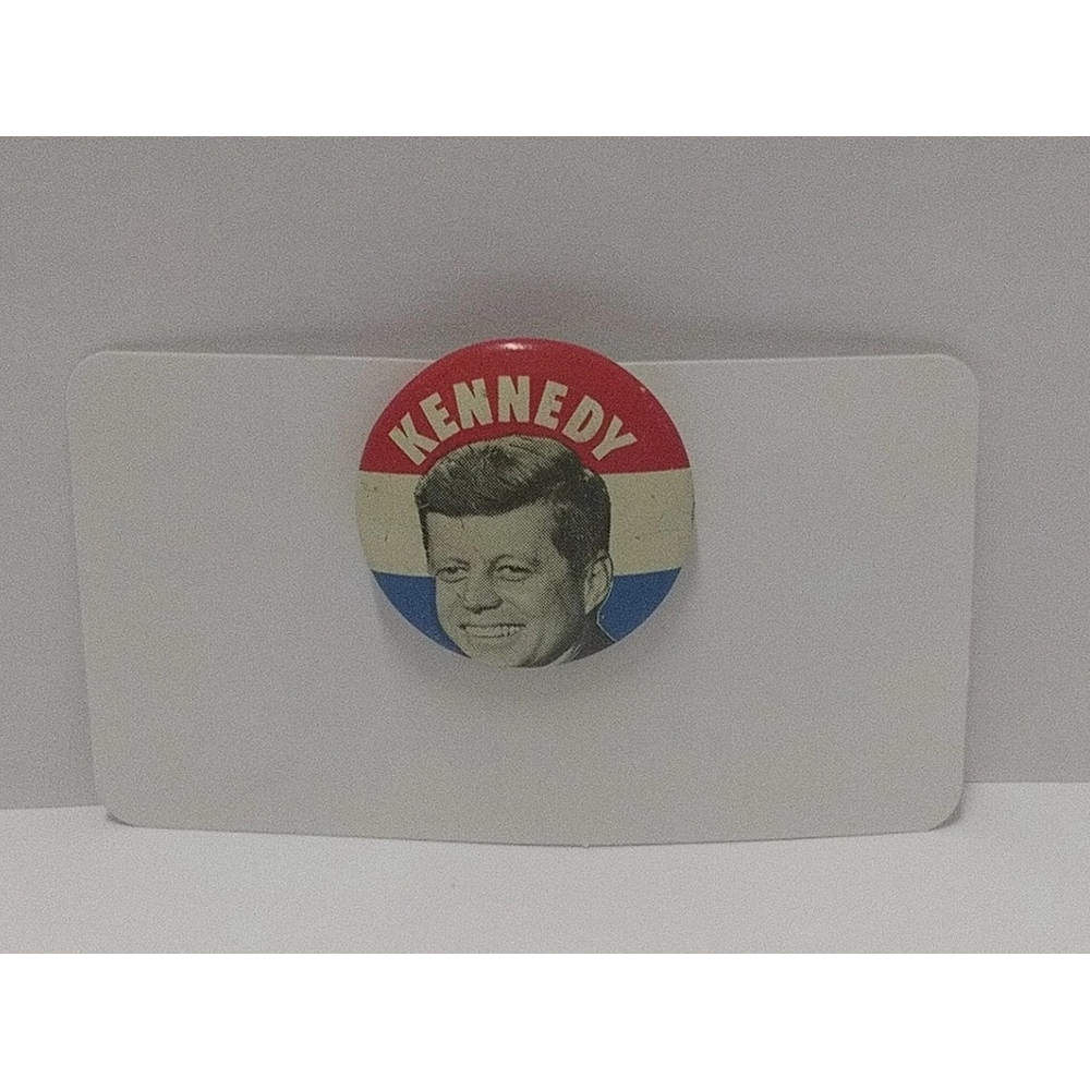 Kennedy Campaign Button Pin 1960